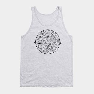 Planet of science Tank Top